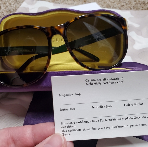 ❤Gucci Cat Eye Sunglasses 🕶 - Picture 6 of 11